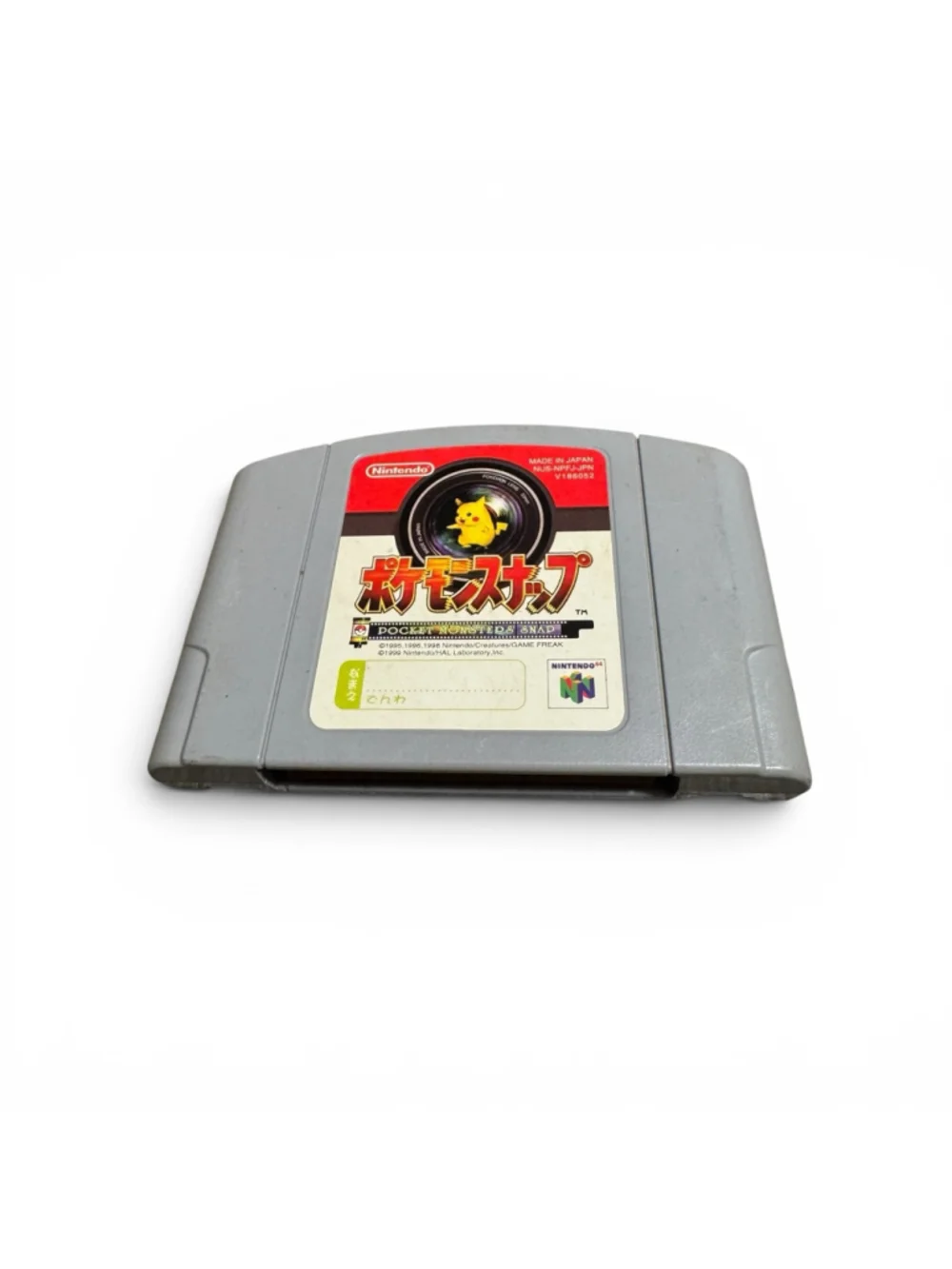 1997 Nintendo 64 Pokemon Snap Pocket Monsters Video Game Cartridge Japan Release